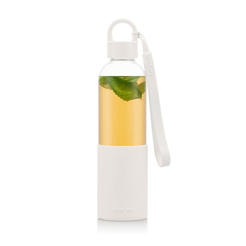 Bodum Melior glazen waterfles - 0,5 L, zwart