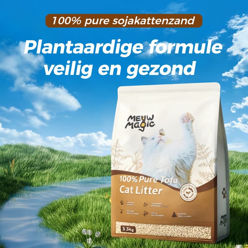 Meowmagic Pet and Cat Litter (PureTofu) 3.5KG