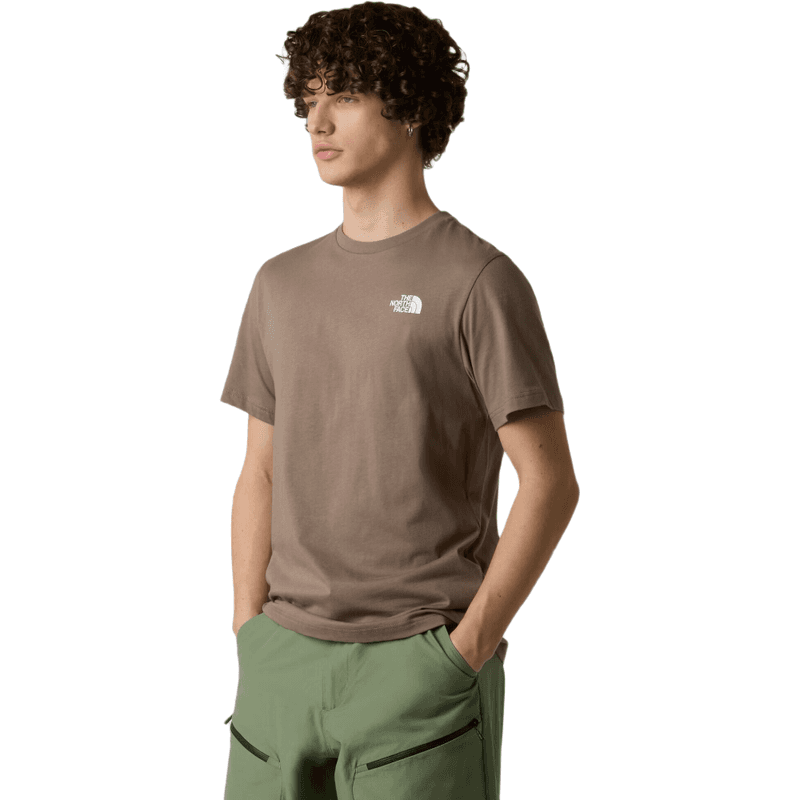 THE NORTH FACE heren T-shirts NF0A87NP - mokkabruin/mokschroom - XS