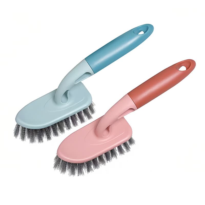 JORDAN&JUDY schoonmaakborstel, 2-delige set, PP + PET, multifunctionele kierenborstel, voor huishoudelijke schoonmaak, 23 x 5,5 x 21 cm