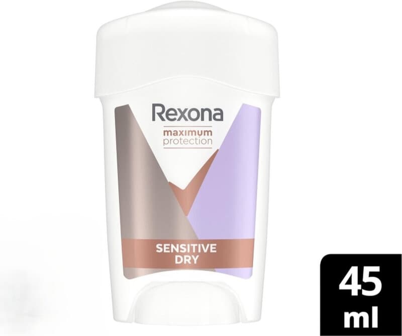 Rexona Deostick Creme - Max Protection Sensitive Dry 45 ml.