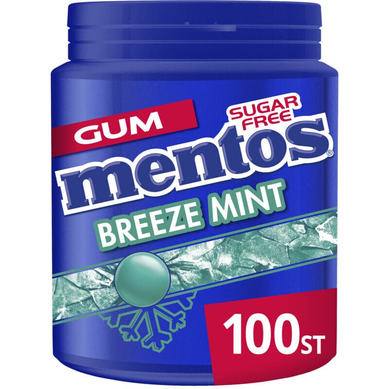 Mentos Fresh Mint Kauwgom - 150 g