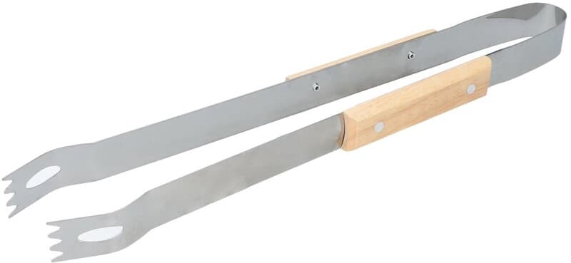 Alpina barbecuetang - 390 x 55 x 28 mm, grijs