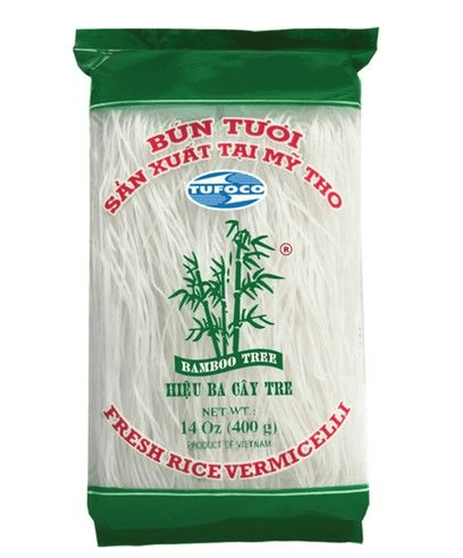 Bamboeboom rijstnoedels Bun Toui 400g