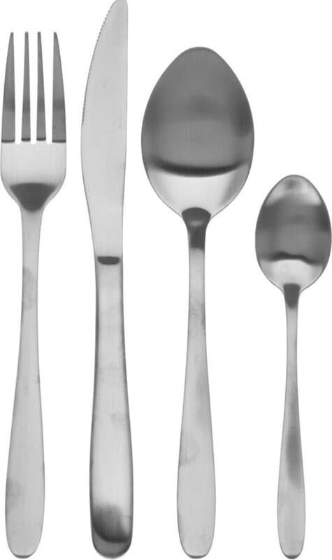 Excellent Houseware RVS bestekset - 16 stuks, Zilver