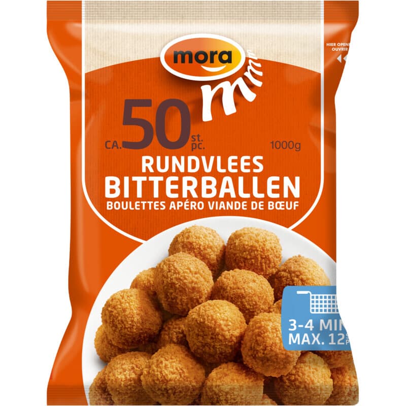 Mora Bitterballen Beef - 50 pcs