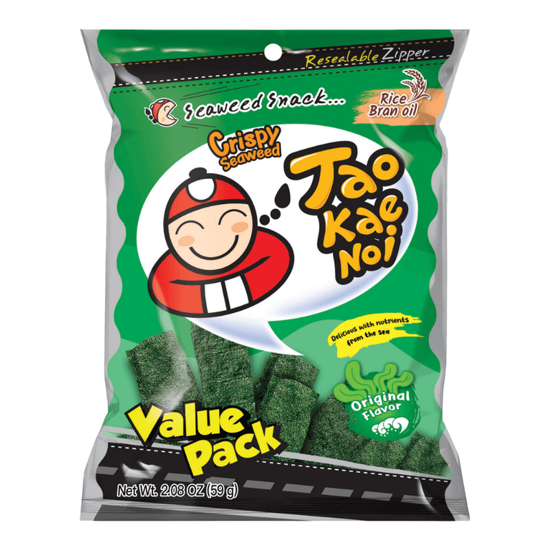 TAOKAENOI Tom Yum Knapperig Zeewier Origineel 59 g