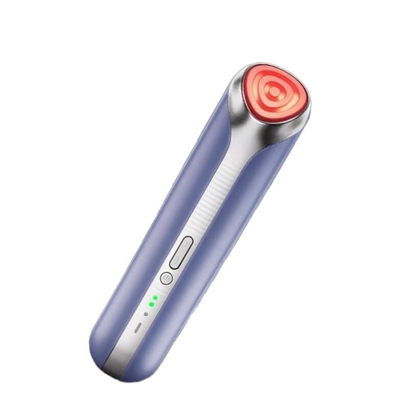 Haier RF EMS gezichtsbeautifier HYU1-M1MAX, huidverstrakking en lifting, anti-aging gezichtsmassageapparaat tegen rimpels, gezichtsverzorgingsapparaat, paars
