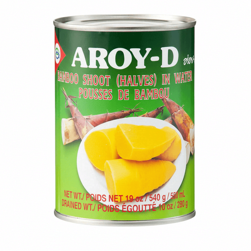 AROY-D Bamboescheuten (helften) in water 540 g