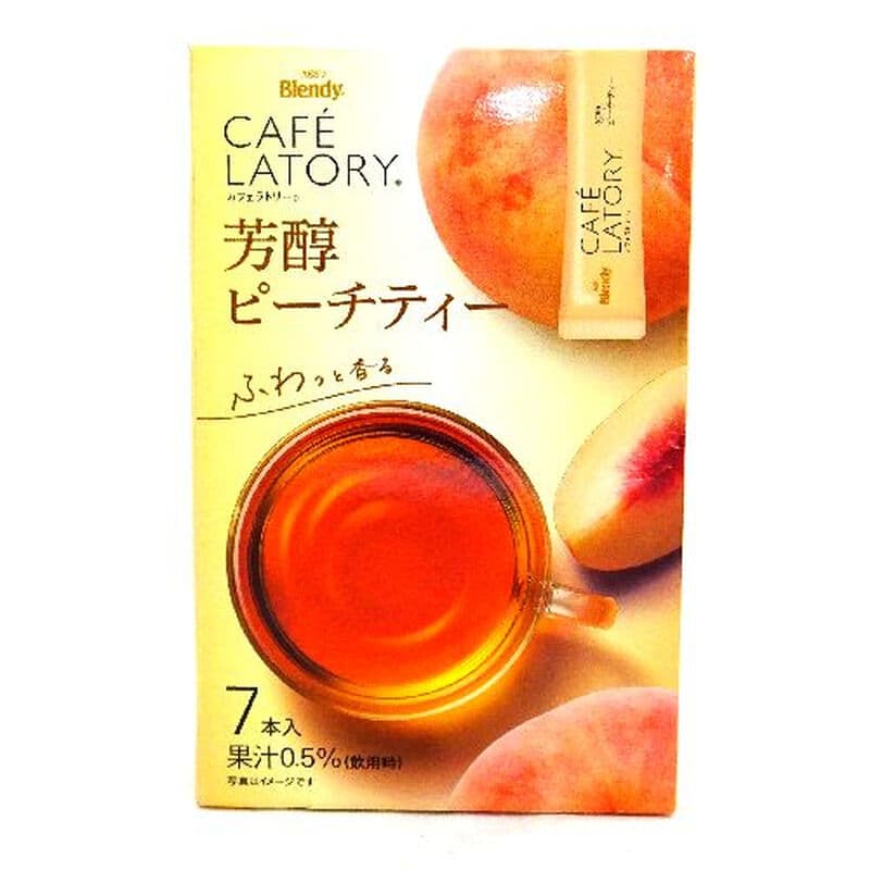 AGF Blendy CAFE LATORY Perzikthee 7 stuks
