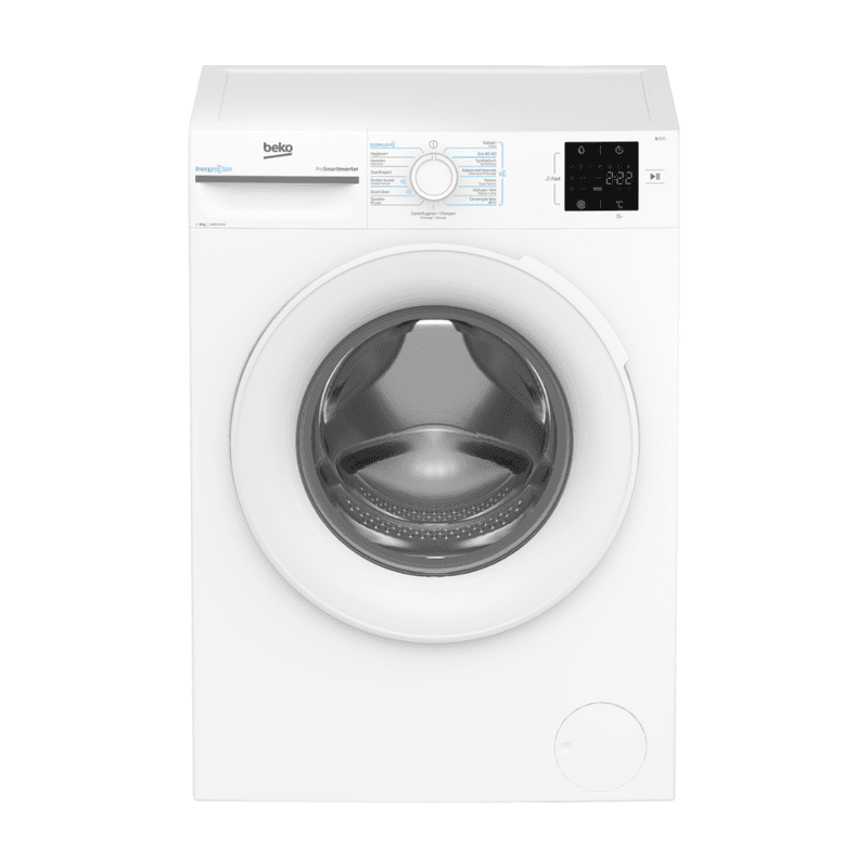 Beko wasmachine BM3WFU38412CW 8KG- A- 1400T