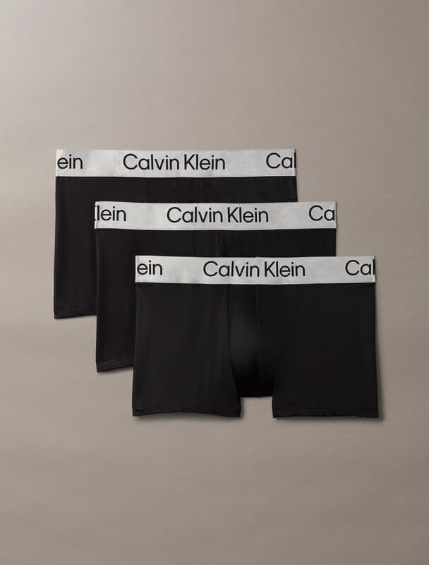 Calvin Klein Trunk 3-pack UB1 zwart voor heren, maat S