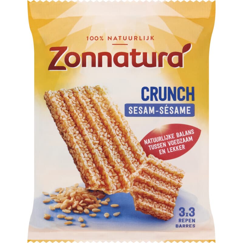 Zonnatura Sesam Crunch - 3 pcs