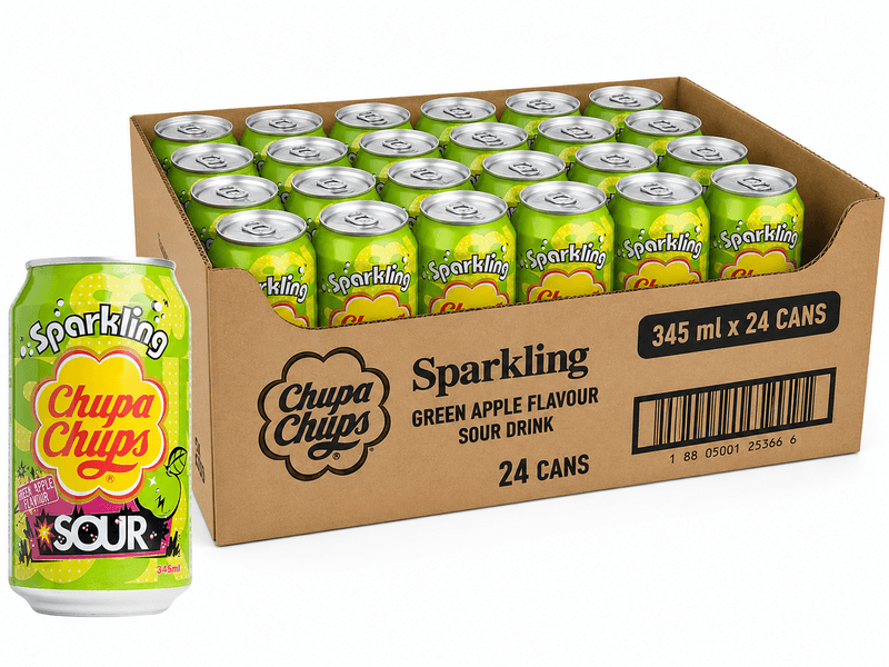 Chupa Chups Zure Groene Appel 24×345 ml