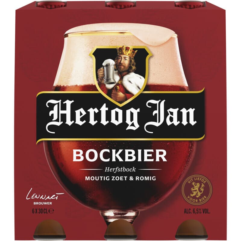 Hertog Jan Bock Bier - 6 x 300 ml