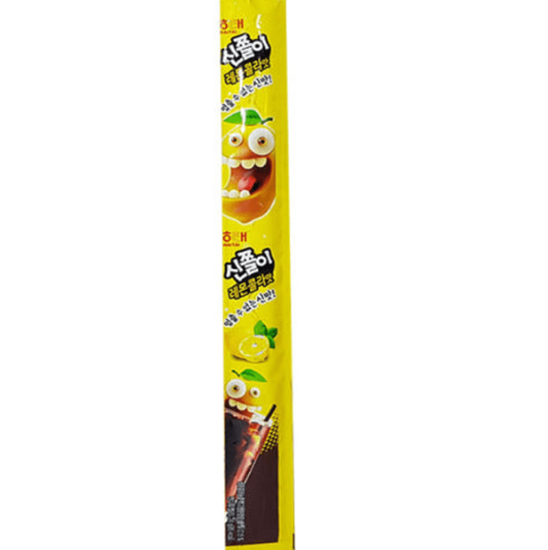 Haitai Lange Zure Jelly Snoep Citroen Cola - 20 x 24 g