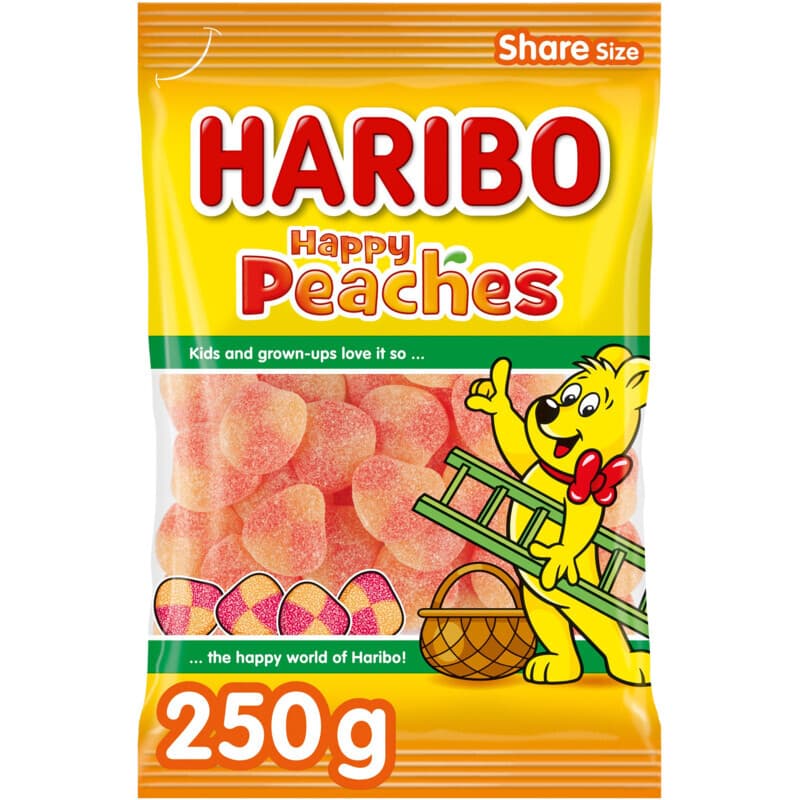 Haribo Blije Perziken - 250 g
