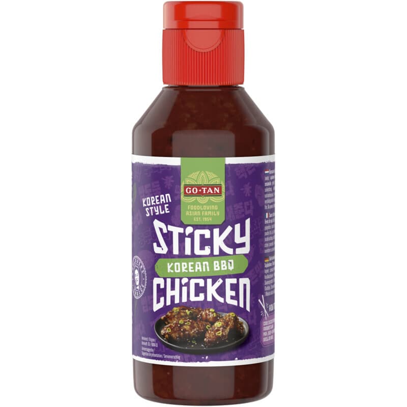 Go-Tan Koreaanse Plakkerige Kip BBQ Saus - 220 ml