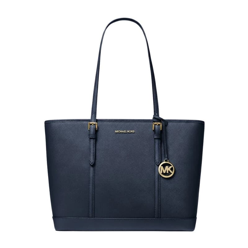 MICHAEL KORS JET SET TRAVEL Grande - Bleu marine
