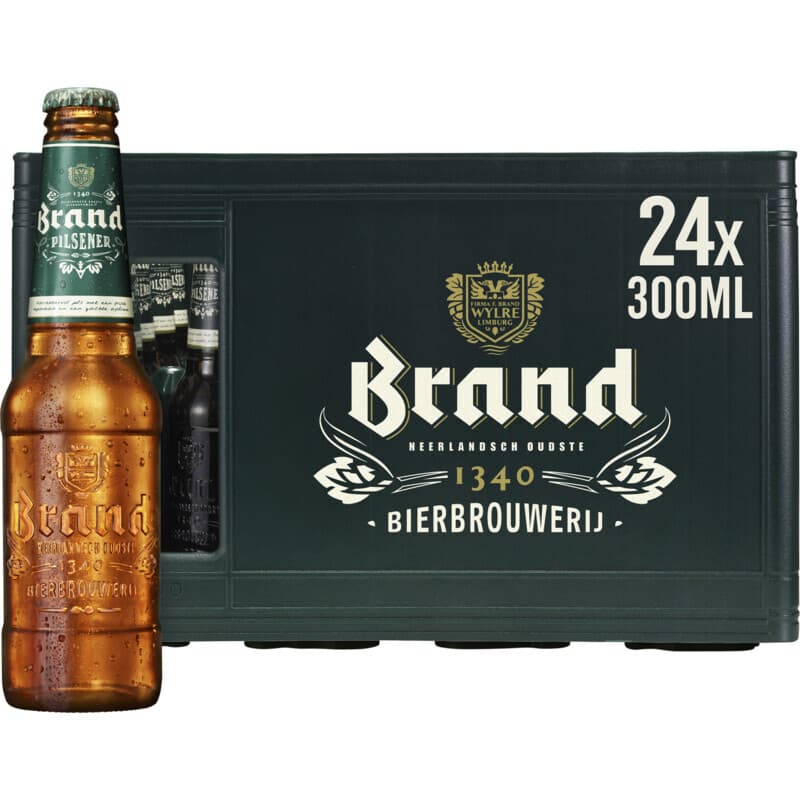 Brand Pilsener Bier - 24 x 300 ml