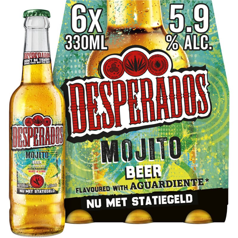 Desperados Mojito Fruity Cider - 6 x 330 ml