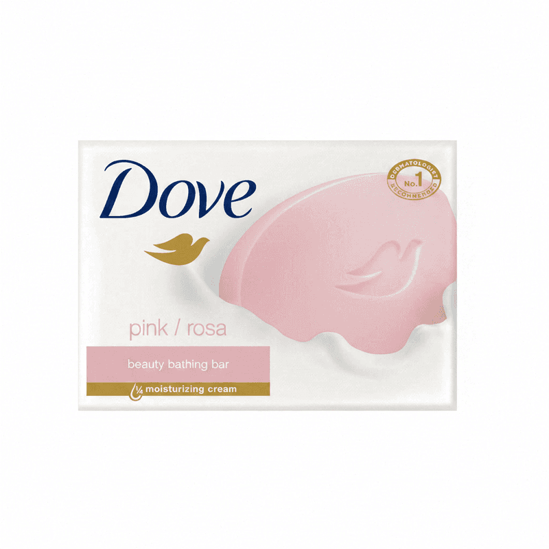 Dove zeep roze 4 x 90 g