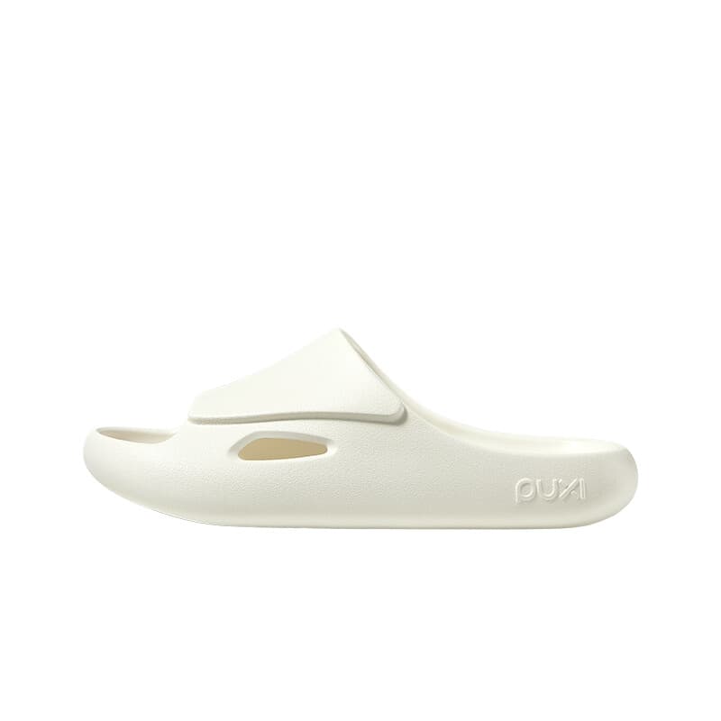 PUXI Wave badslippers Cloud White maat 42-43 unisex minimalistische mode