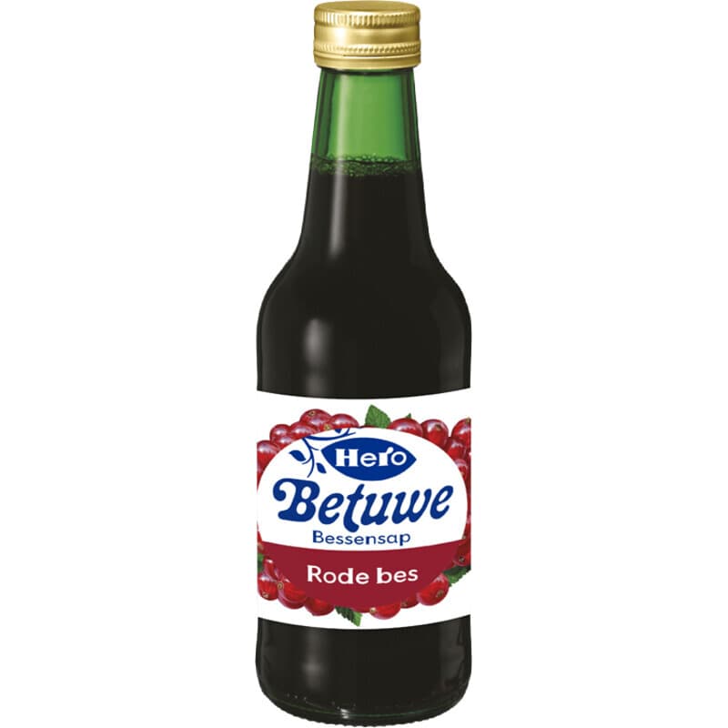 Betuwe Rode Bessen Sap - 250 ml