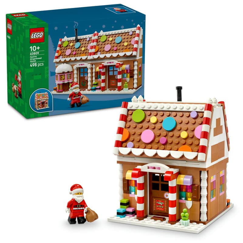 LEGO Kerst 40809 - Winters Peperkoekhuisje