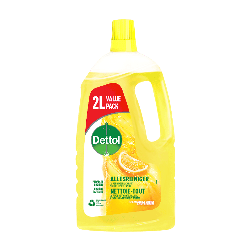 Dettol Allesreiniger - Sprankelende Citroen - 2L