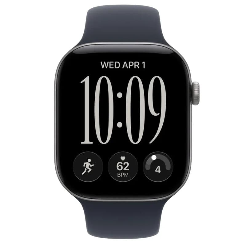 Apple Watch Series 12 - Wifi + 5G - 46 mm - Spacegrijs - M/L