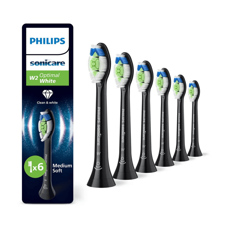 Philips Sonicare Optimal White HX6066/88 Zwart (6 stuks)