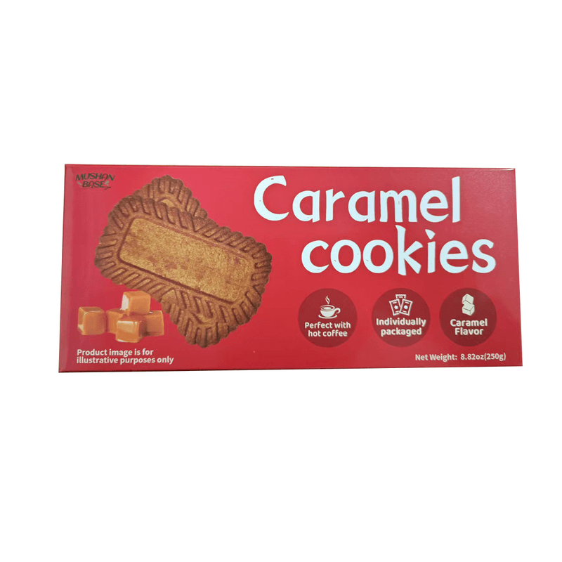 MUSHAN BASE karamelkoekjes 250 g