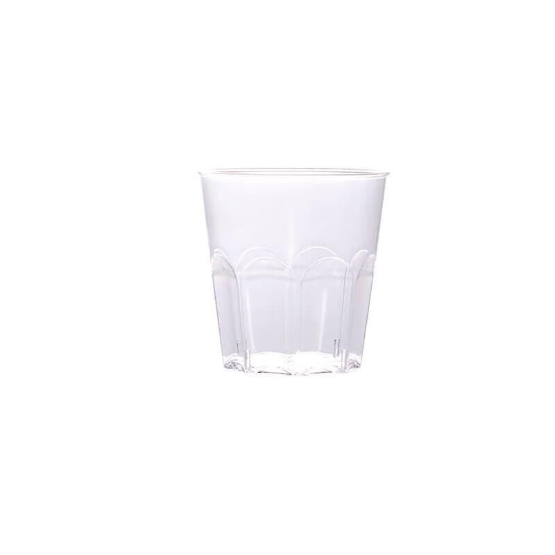 BJ wegwerp vliegtuigbekers, achthoekige bekers, 200 ml x 50 stuks per verpakking