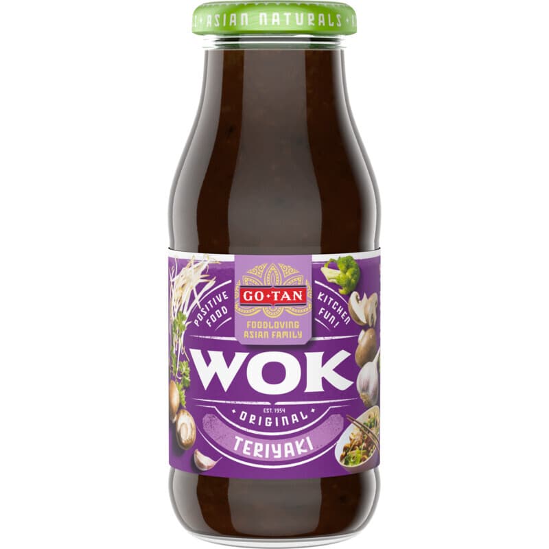 Go-Tan Teriyaki Wok Sauce - 240 ml