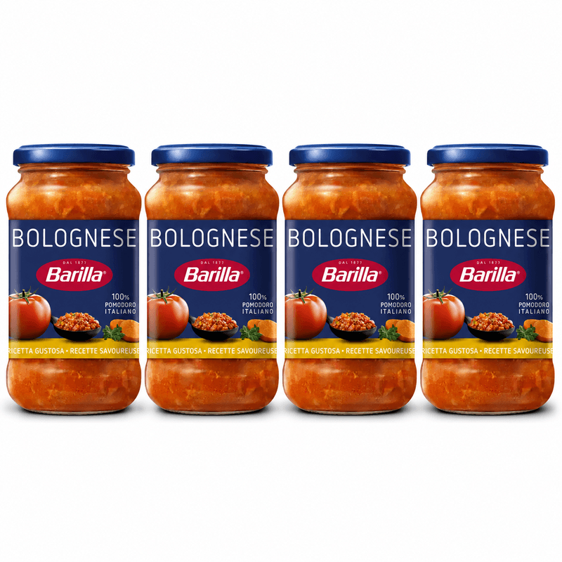 Barilla Bolognese-saus – 4 x 400 g