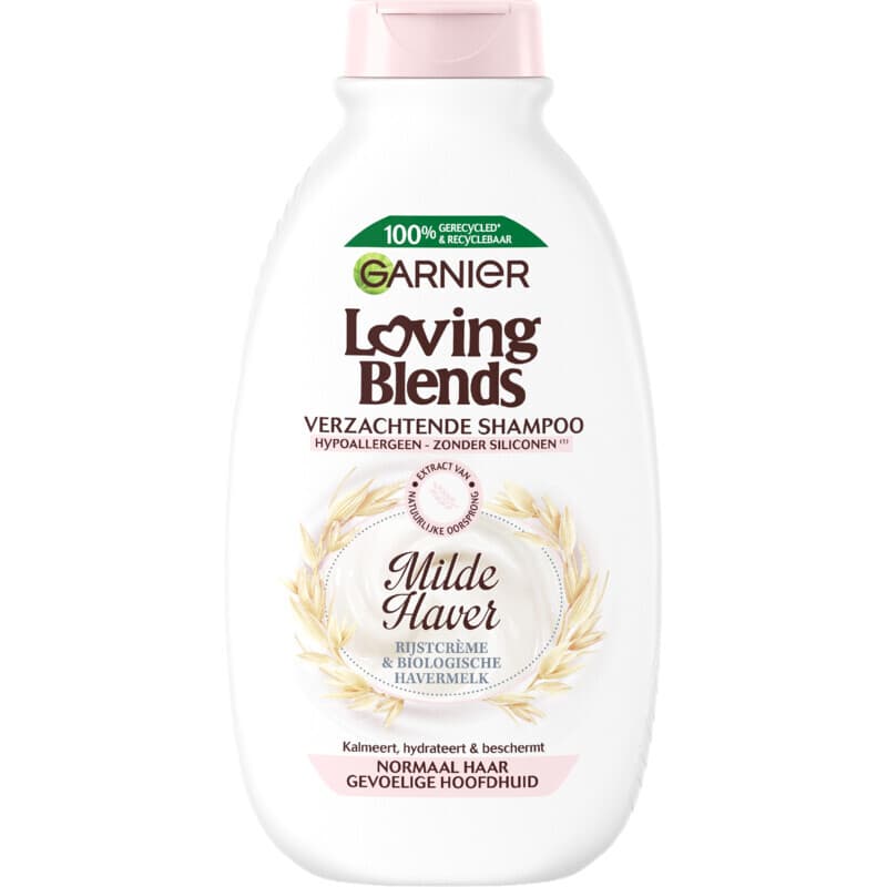 Garnier Loving Blends milde haver shampoo 300 ml