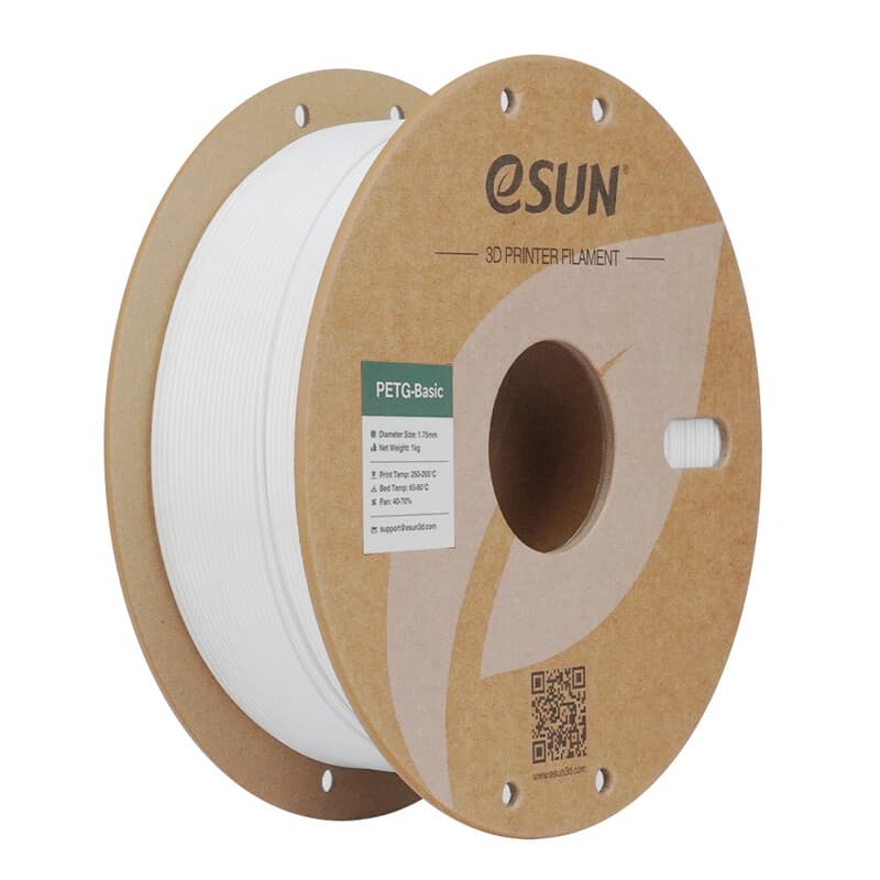 Esun PETG BASIC 3D filament 1,75mm 1kg Wit