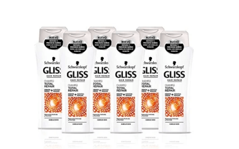 Gliss-Kur Shampoo - Total Repair 6 x 250 ml