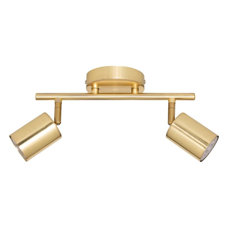 Atmosphera Vico Wandlamp - Goud Metaal, 28 x 10 x 16,5 cm
