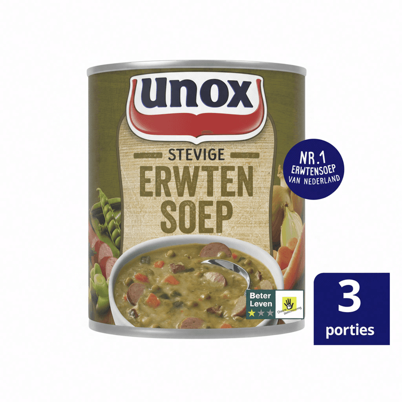 Unox Hartige Erwten Soep - 800 ml