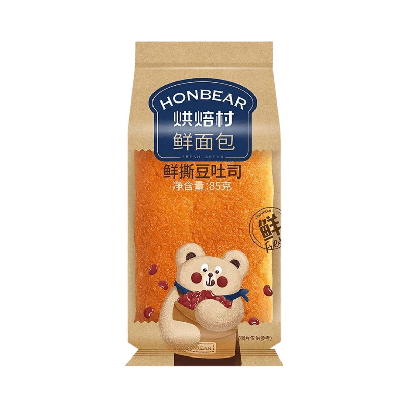 Bakkerij Dorp Verse Gescheurde Bonen Toast 85g