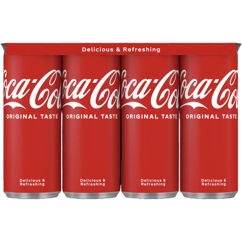 Coca-Cola Original Taste Cola - 8 x 250 ml