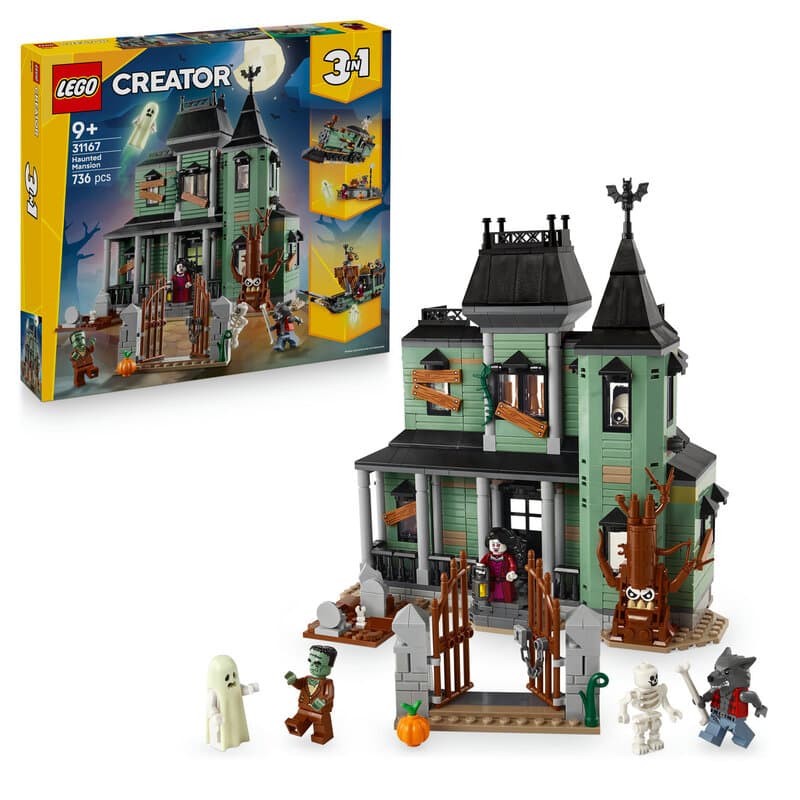LEGO Creator 3-in-1 Spookhuis 31167