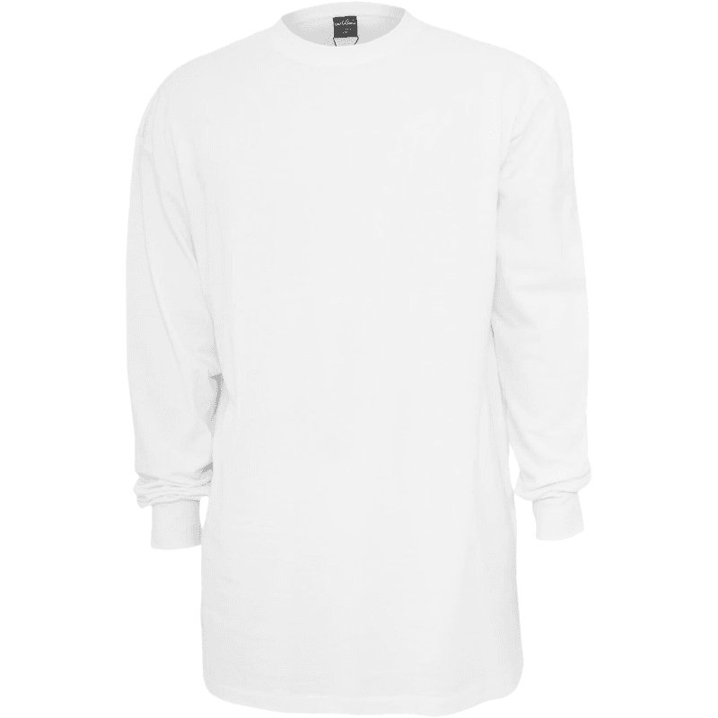 Tall Tee L/S wit 3XL