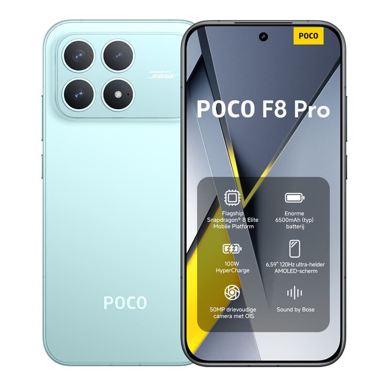Xiaomi POCO F8 Pro 5G - 12GB/256GB - Blauw (Blue) - Dual SIM