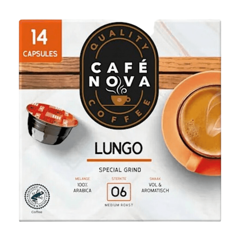 Cafe Nova Lungo Capsules - 14 Stuks