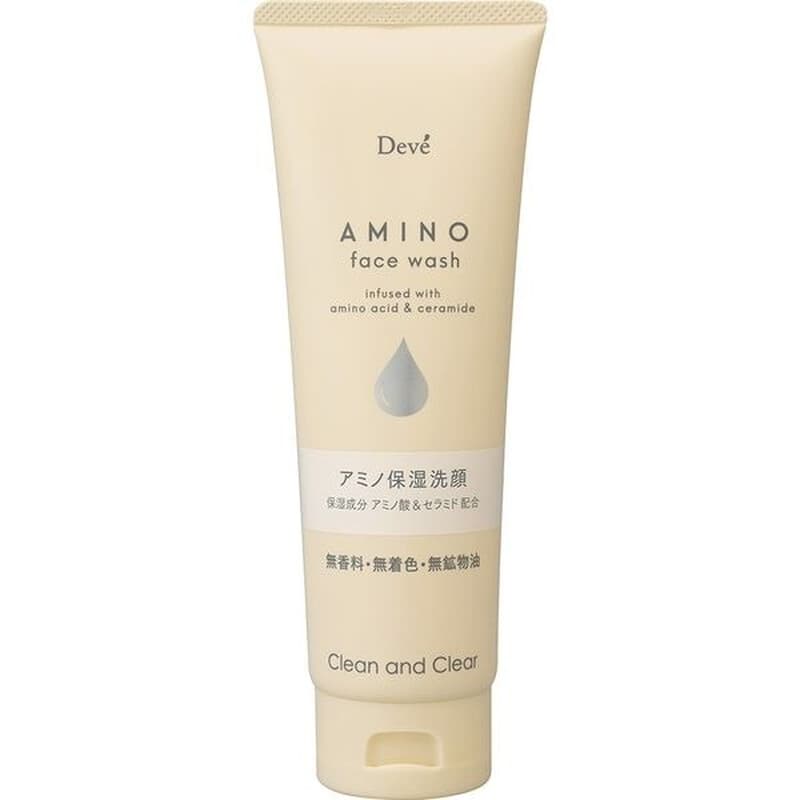 CYCLEAR Kumano Yushi DEVE Hydraterende schuimreiniger met aminozuren 170 g (geel)