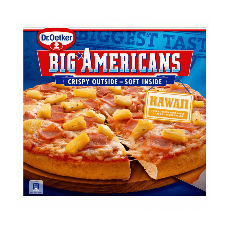 Dr. Oetker Big Americans Pizza Hawaii - 460 g