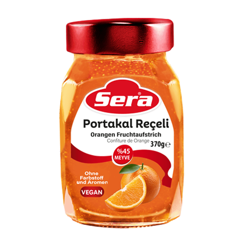 Sera Portakal Receli 370g (Sinaasappeljam)